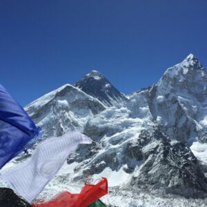 white and black mountain under blue sky during daytime