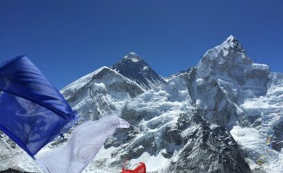 white and black mountain under blue sky during daytime